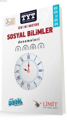 Limit Yayınları TYT Sosyal Bilimler Kronometre 20 x 20 Denemeleri Limi