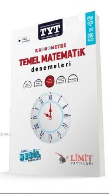 Limit Yayınları TYT Temel Matematik Kronometre Yeni Nesil Denemeleri Limit