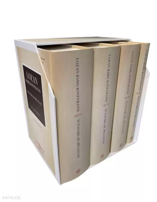 Lozan Barış Konferansı – Tutanaklar, Belgeler – Sert Kapak (4 Cilt) – Kutulu