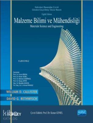 Malzeme Bilimi ve Mühendisliği; Materials Science and Engineering