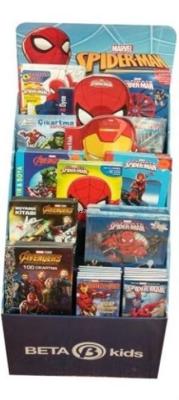 Marvel Boyama - Aktivite Kitapları Stantı (117 Kitap)