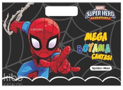 Marvel Super Hero Adventures - Mega Boyama Çantası-Spider-Man