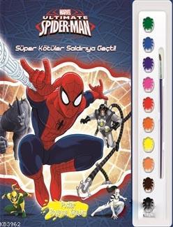 Marvel Ultimate Spider Man : Poster Boyama Kitabım; Süper Kötüler Saldırıya Geçti!