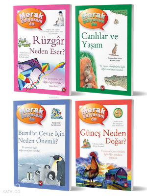 Merak Ediyorum Da Serisi Doğa Kitapları Seti - (4 Kitap) Kolektif
