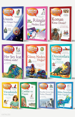 Merak Ediyorum Da Serisi Seti - (10 Kitap) Kolektif