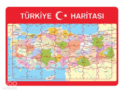 Minik Damla Yapboz (Türkiye Haritası) Kolektif