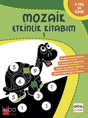 Mozaik Etkinlik Kitabım - 1; Daire, 3+ Yaş
