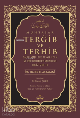 Muhtasar Terğib Ve Terhib ;(Ciltli- İthal)