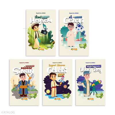 Müslüman Mucitler Serisi( 5 Kitap) Şeyda Koç Asyalı