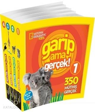 National Geographic Kids - Garip Ama Gerçek Seti (4 Kitap Takım) Kolek