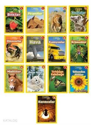 National Geographic Kids Okuma Serisi Seviye 1 Seti (13 Kitap)