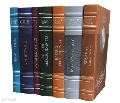 Necip Fazıl Kutulu Set 7 Kitap Necip Fazıl Kısakürek