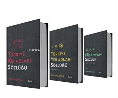 Nişanyan Sözlük Seti (3 Kitap)