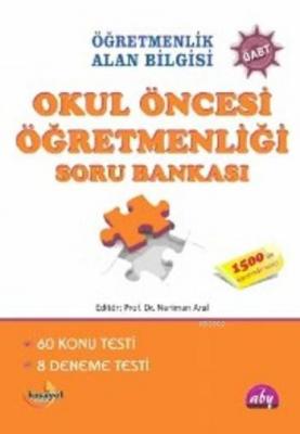 Okul Öncesi Öğretmenliği Soru Bankası; Öğretmenlik Alan Bilgisi