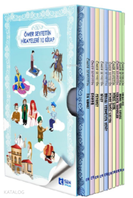 Ömer Seyfettin Hikayeleri 10 Kitap (Kutulu) Ömer Seyfettin