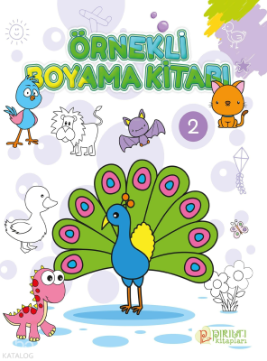 Örnekli Boyama Kitabı - 2