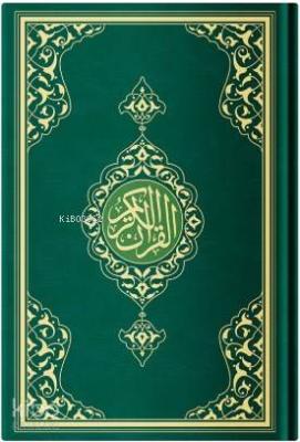 Orta Boy Resm-i Osmani Kur'an-ı Kerim (Özel, Yeşil Kapak, Mühürlü, Kod:KR0040)