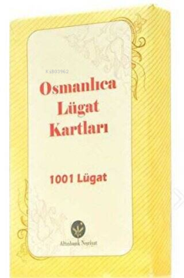 Osmanlıca Lügat Kartları 1001 Lügat Kolektif
