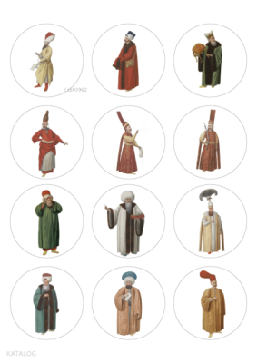 Osmanlılar Sticker Seti - 12’li Kolektif