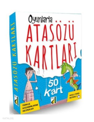 Oyunlarla Atasözü Kartları - 50 Kart Kolektif