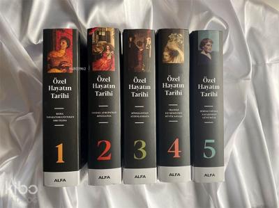 Özel Hayatın Tarihi Seti - 5 Kitap Takım (Ciltli)