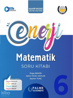 Palme 6.Sınıf Enerji Matematik Soru Kitabı