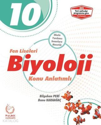 Palme Yayınları 10. Sınıf Fen Liseleri Biyoloji Konu Anlatımlı Palme