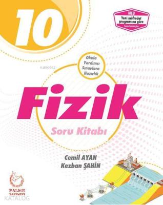 Palme Yayınları 10. Sınıf Fizik Soru Kitabı Palme Cemil Ayan