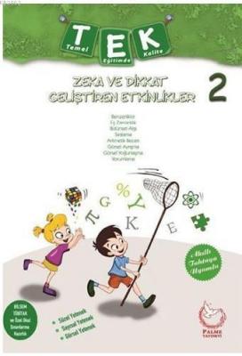 Palme Yayınları 2. Sınıf TEK Zeka ve Dikkat Geliştiren Etkinlikler Palme