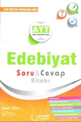 Palme Yayınları AYT Edebiyat Soru Cevap Kitabı Palme