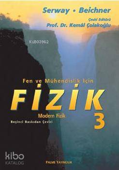 Palme Yayınları KAMPANYALI Palme Fen ve Mühendislik için Fizik 3 - Modern Fizik Palm