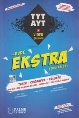 Palme Yayınları TYT AYT Tarih Coğrafya Felsefe Evde Ekstra Soru Kitabı 2020 Özel Palme