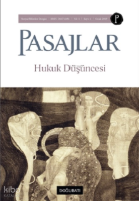 Pasajlar Sosyal Bilimler Dergisi Sayı: 1 Ocak 2019