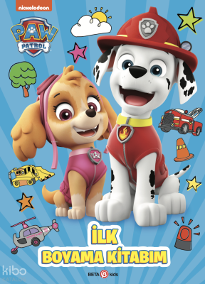 Paw Patrol İlk Boyama Kitabım