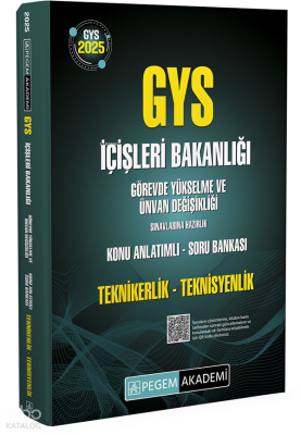 2024 İçişleri Bakanlığı Unvan Değişikliği Sınavı Teknikerlik-Teknisyen