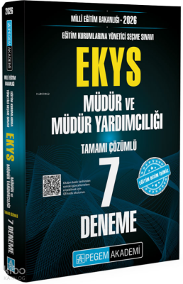 2025 Milli Eğitim Bakanlığı (EKYS) Müdür ve Müdür Yardımcılığı Tamamı 