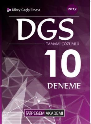 Pegem DGS Tamamı Çözümlü 10 Deneme