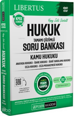 Pegem Yayınları KPSS A Grubu Libertus Hukuk Kamu Hukuku Soru Bankası K