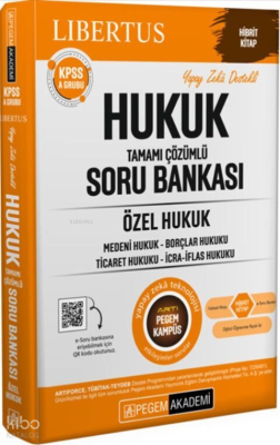 Pegem Yayınları KPSS A Grubu Libertus Hukuk Özel Hukuk Soru Bankası Ko