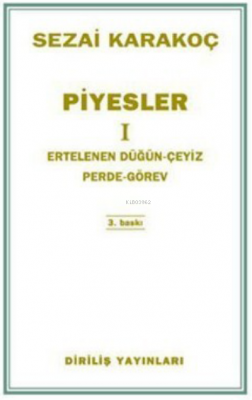 Piyesler 1 Sezai Karakoç Sezai Karakoç