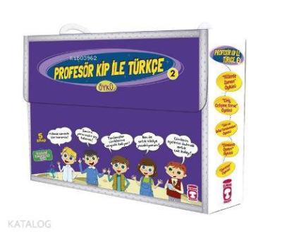 Profesör Kip ile Türkçe 2 Set (5 Kitap) Birsen Ekim Özen