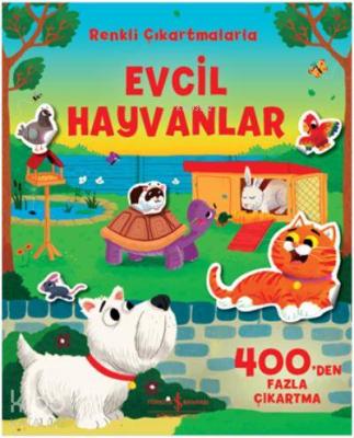 Renkli Çıkartmalarla Evcil Hayvanlar