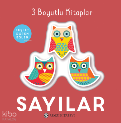 Sayılar - 3 Boyutlu Kitaplar