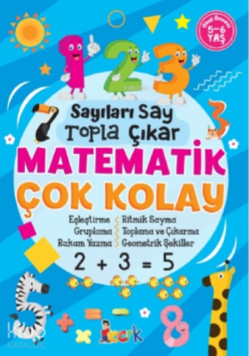 Sayıları Say Topla Çıkar Matematik Çok Kolay