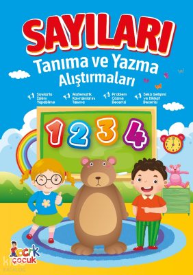 Sayıları Tanıma ve Yazma Alıştırmaları;Okula Hazırlık Alıştırmaları Tu