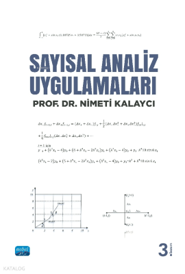 Sayısal Analiz Uygulamaları Nimeti Kalaycı