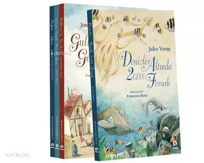 Set 3 : Çocuk Klasikleri ( Büyük Boy) - ( 4 Kitap) Kolektif