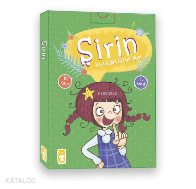 Şirin İlk Okuma Kitaplarım Seti (10 Kitap Takım) Birsen Ekim Özen