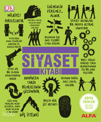 Siyaset Kitabı (Ciltli);Büyük Fikirleri Kolayca Anlayın