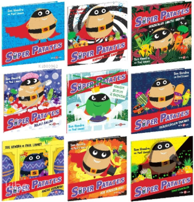 Süper Patates Serisi 9 Kitap Set